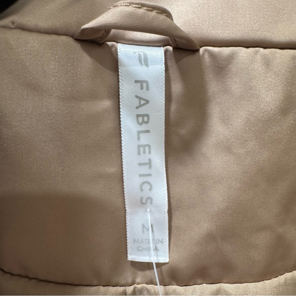 NWT Fabletics Utility Parka Women's Medium Beigew… - image 9